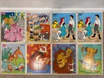 (8) Vintage 1990S Playskool Disney Bambi Lion King Little Mermaid Jigsaw Puzzle. Fixed Price $79.99.