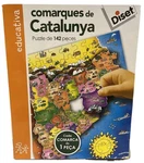 Diset Catalunya Jigsaw Puzzle Catalonia Spain Spanish Map New Sealed Rare. Fixed Price $18.99.