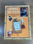 Murder She Wrote Mystery Puzzle Game Recipe For 1984 Sealed New 550 Piece. Fixed Price $29.22.