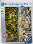Ravensburger Divided Town By Kayte Dolmatch 2016 1500 Piece Puzzle. Fixed Price $47.99.