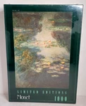Vtg 2000 Rose Art Limited Editions Monet Water Lilies 1000 Pc Puzzle New!. Fixed Price $19.99.