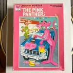 Vtg Whitman Pink Panther Puzzle 1974 Complete 14 X 18 Cib. Fixed Price $20.22.