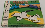 Snoopy Baseball Peanuts Milton Bradley Mb 100 Pc Jigsaw Puzzle Complete 4382-8. Fixed Price $18.95.