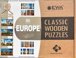 Wooden Puzzles Of Europe By Eco-wood Art. Fixed Price $20.00.