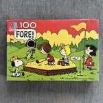 Vintage Sealed Milton Bradley Mb 100 Piece Jigsaw Puzzle Fore! Snoopy. Fixed Price $30.00.