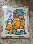 New Vintage Playskool Old Woman The Shoe Wooden Puzzle 290-09 15PCS 1976 Rare. Fixed Price $38.99.