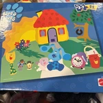 Nick Jr Blue's Clues 24PC Puzzle By Mattel #42523- 2000- New, Sealed. Fixed Price $20.00.