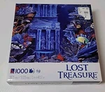 Puzzle Lost Treasure 1000 Pc Petra City 28.75" 19.125" Sure-lox Tos. Fixed Price $15.99.