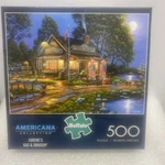 Americana Eugene Gas & Grocery 500 Piece Buffalo Puzzle W/poster - Complete. Fixed Price $18.79.