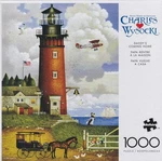 Charles Wysocki 1000 Pc Buffalo Games Jigsaw Daddy's Coming Home Nib. Fixed Price $28.99.