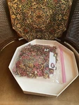 The Okta Springbok Jigsaw Puzzle Octagonal Table Florentine Mosaic PZL8001. Fixed Price $20.00.