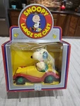 Vtg. Aviva Hasbro Peanuts Snoopy Large Die Cast #72039/4 Car Vehicle In Box. Fixed Price $39.00.