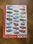 Eurographics American Cars 1000 Piece Puzzle New Factory Sealed. Fixed Price $39.99.