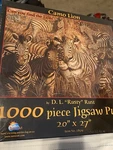New And Sealed! Sunsout Dl Rusty Camo Lion 1000 Piece Jigsaw Puzzle 20 X27. Fixed Price $23.00.