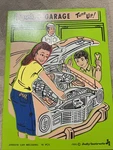 Vintage 1980 Judy Instructo Wooden Puzzle Car Mechanic J066019 Complete 16 Pcs.. Fixed Price $15.00.