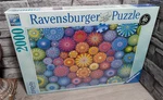 Sealed Ravensburger Elspeth Mclean Regenbogen Mandalas 2000 Piece Jigsaw Puzzle. Fixed Price $29.95.