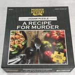 Recipe For Murder Mystery Jigsaw Puzzle 1000 Piece. Fixed Price $19.95.