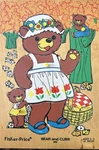Vintage 1976 Fisher Price 10 Piece Wooden Puzzle #506 Bear And Cubs Ages 2-5. Fixed Price $10.00.