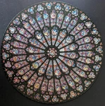 Springbok Notre Dame De Paris 500+ Circular Jigsaw Puzzle Rose Window PZL6505. Fixed Price $53.95.
