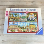 Ravensburger 1000 Pc London Scenes 1997 Jigsaw Puzzle Vintage Complete. Fixed Price $10.00.
