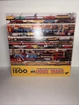 Springbok Hallmark The Right Track Lionel Trains 1500 Piece Puzzle New Sealed. Fixed Price $14.99.