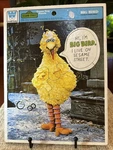 Vtg 1977 Whitman Western Publishing Sesame Street Big Bird Frame Tray Puzzle. Fixed Price $8.99.