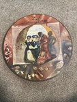 New-vintage Springbok Round Puzzle Double Image Salvador Dali C906 1965. Fixed Price $184.00.
