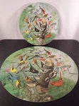 Vtg 1972 Springbok Circular Puzzle Familiar Birds By Wm Dilger PZL6039 Complete!. Fixed Price $199.95.