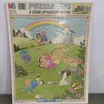 New Vintage 1988 Milton Bradley Puzzle Ups Stand Nursery Rhyme Jack & Jill. Fixed Price $16.00.
