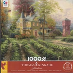 Thomas Kinkade Ceaco Jigsaw Puzzle Abundance Harvest Nib. Fixed Price $34.99.