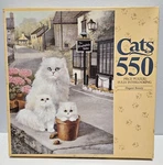 Elegant Beauty By Milton Bradley Cats 550 Piece Puzzle Factory Sealed. Fixed Price $22.95.