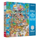 - Rj Crisp Bearly Vacation 500 Piece Jigsaw Puzzle Relaxing And Fun A.... Fixed Price $17.19.
