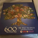 Bits & Pieces 600 Pc Jigsaw Shaped Puzzle "the Wild Tropics" Tree - Complete. Fixed Price $12.00.