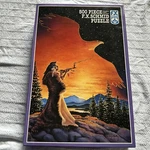 Fx Schmid Puzzle 500 Piece Dawnbringer Native American Eagle Pre Owned. Fixed Price $14.99.
