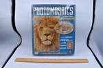 Photomosaics Jigsaw Puzzle Lion Robert Silver 1000 Piece Buffalo Games New Nib. Fixed Price $24.88.
