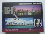 Night & Day Panoramic 1000 Piece Jigsaw Puzzle Chicago, Illinois Tdc Games New. Fixed Price $14.99.