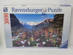 Ravensburger Flowery Mountains 3000 Piece Puzzle, 48"X32" - New. Fixed Price $35.99.