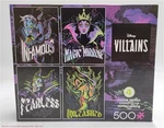 Ceaco Disney Villains Neon Puzzle Set. Fixed Price $20.00.
