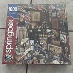 Springbok Baseball Jigsaw Puzzle "collectors Closet" 1000 Piece Complete Sealed. Fixed Price $14.99.