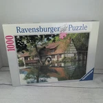 Ravensburger 1000 Piece Puzzle Nib Watermill #157112 Vtg 1994. Fixed Price $24.99.