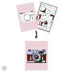 62 Pieces Camera Jigsaw Puzzle Poster, Fun & Challenging For Ages, Gift Idea. Fixed Price $14.97.