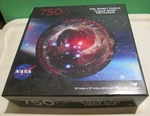 Nasa Aerial 750-PIECE Foil Effect Metallique Jigsaw Puzzle From Cardinal Nos Toy. Fixed Price $9.99.