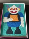 Rare Vintage Lauri Crepe Foam Rubber Robot 2158 Puzzle Toy 1982 With Original. Fixed Price $25.99.