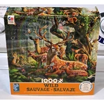 2019 Adrian Chesterman Ceaco 1000 Pc Jigsaw Puzzle Wild Sauvage Animals Deer. Fixed Price $12.87.