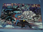 1997 Batman And Robin Glitter Puzzle 200 Pieces (12" X 16") Mb 4773-2 New. Fixed Price $39.99.