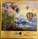 New Sunsout Summer Glow 1000 Piece Puzzle Nicky Boehme. Fixed Price $11.99.