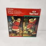 2 1 Springbok All Night's Work Christmas Jigsaw Puzzle Santa Complete. Fixed Price $18.99.