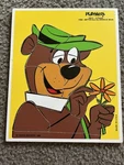 Playskool "yogi Bear Better.." Wooden Puzzle #340-6. 14 Pcs Made In Usa 1980. Fixed Price $7.42.