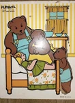 Vintage Playskool Wooden Puzzle #290-04 The Three Bears 13 Pieces Vguc. Fixed Price $11.97.