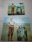 Vtg 1997 Star Wars 100 Piece Puzzle With C-3PO & R2-D2 Milton Bradley/mb. Fixed Price $16.00.